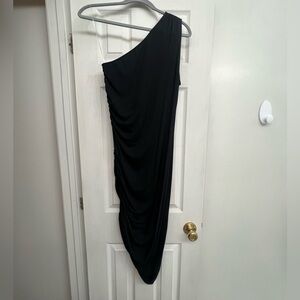 New One Shoulder Black A New Day Dress Small